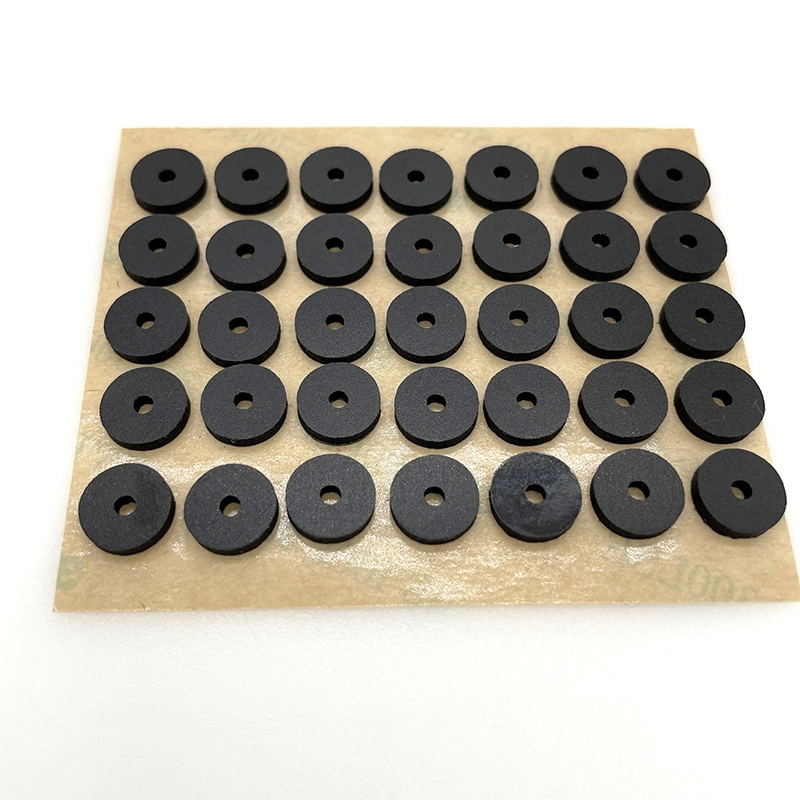 Pulom Adhesive Shock Absorbed Anti Vibration EPDM NBR SBR Nr Silicone Rubber Pad